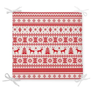 Vánoční podsedák s příměsí bavlny Minimalist Cushion Covers Geometric, 42 x 42 cm
