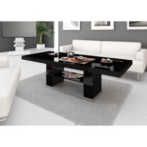 Konferenční stolek MATERA 2, černo/šedý (Luxusní konferenční stolek ve)