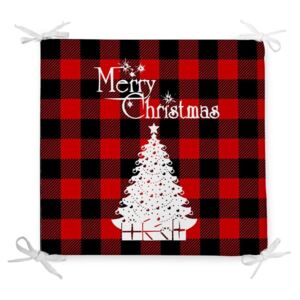 Vánoční podsedák s příměsí bavlny Minimalist Cushion Covers Xmas Tree, 42 x 42 cm
