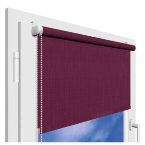 Roleta na okno Polyester 107 s vodícími silony Šířka (cm): 105, Výška (cm): 150, Barva ovládání: bílá