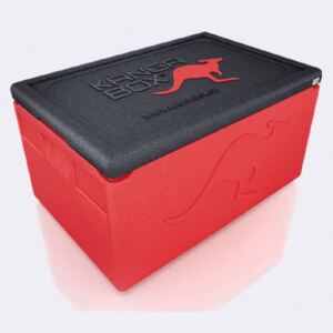 Kängabox termobox Expert mini červená