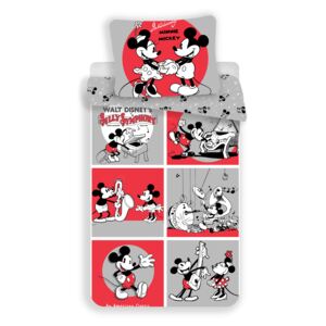 Jerry Fabrics Povlečení Mickey s Minnie "Clasics" - 140x200, 70x90 bavlna