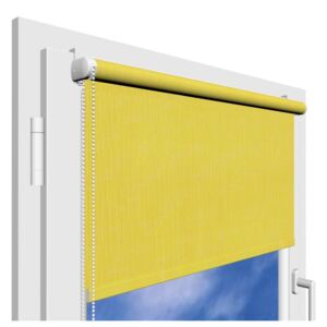 Roleta na okno Polyester 2057 s vodícími silony Šířka (cm): 95, Výška (cm): 150, Barva ovládání: bílá