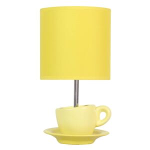 Designová stolní lampička CIRO, žlutá Clx CIRO 10023669