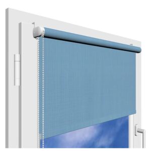 Roleta na okno Polyester 2074 s vodícími silony Šířka (cm): 35, Výška (cm): 150, Barva ovládání: bílá