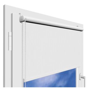 Roleta na okno Polyester 800 s vodícími silony Šířka (cm): 95, Výška (cm): 150, Barva ovládání: bílá