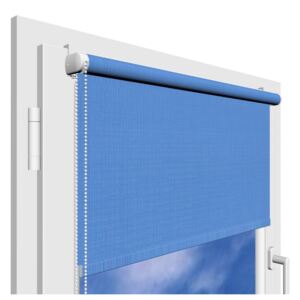Roleta na okno Polyester 874 s vodícími silony Šířka (cm): 35, Výška (cm): 150, Barva ovládání: bílá
