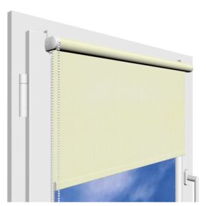 Roleta na okno Polyester 875 s vodícími silony Šířka (cm): 35, Výška (cm): 150, Barva ovládání: bílá