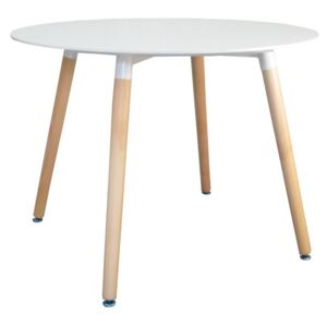 TZB Konferenční stolek Paris 100cm - bílý