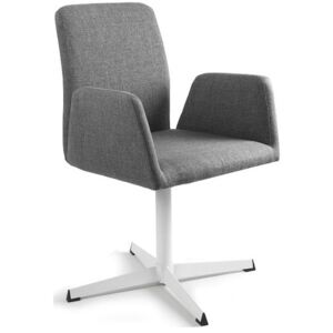 Office360 Konferenční židle Bela s pevnou základnou, šedá