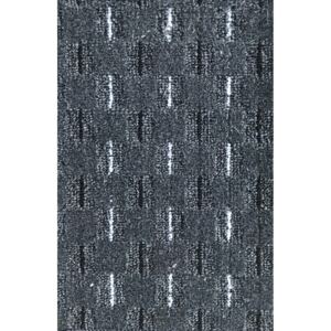 Vopi Moderní kusový koberec Valencia | černý Typ: 50x80 cm