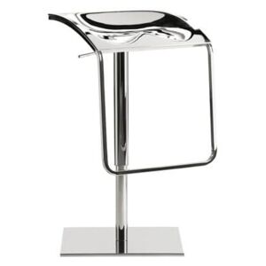 Pedrali Stříbrná kovová barová židle Arod 570