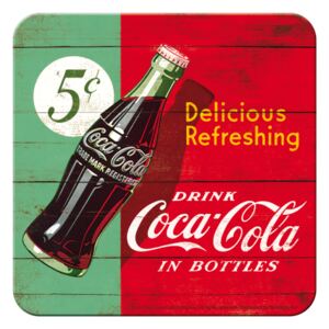 Nostalgic Art Sada podtácků 2 - Coca-Cola (dvoubarevná) 9x9 cm