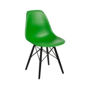 Židle DSW, zelená (Černá) 25164 CULTY