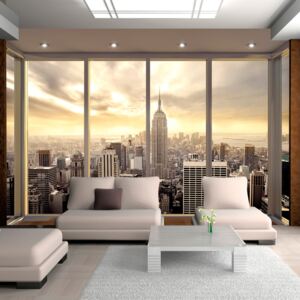 Fototapeta Bimago - Window in New York + lepidlo ZDARMA 300x210 cm