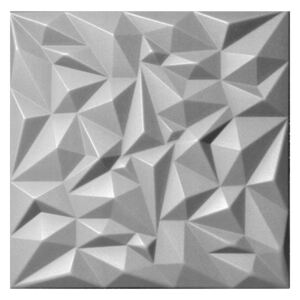 Obklad 3D EPS extrudovaný polystyren Krystal šedý