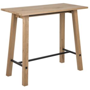 SCANDI Přírodní dubový barový stůl Kiruna 120 cm
