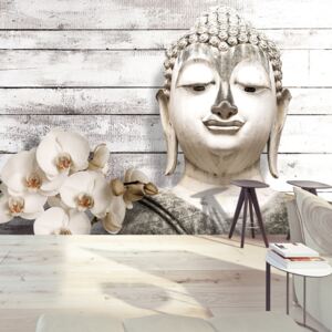 Fototapeta Bimago - Smiling Buddha + lepidlo ZDARMA 200x140 cm