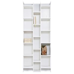 Hoorns Bílá borovicová knihovna Manon 80 x 200 cm