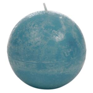 Azurově modrá svíčka J-Line Globe