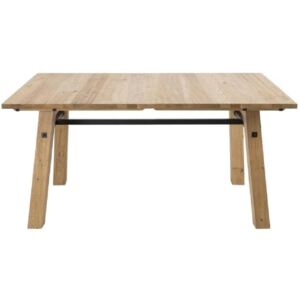 SCANDI Přírodní dubový jídelní stůl Kiruna 160 cm