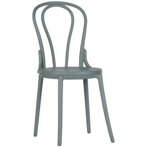 Hoorns Zelená plastová židle Ernest
