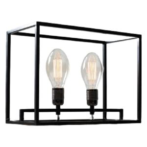 Nordic Design Černá kovová stolní lampa Weric