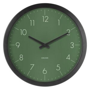 Time for home Zelené nástěnné hodiny Marien