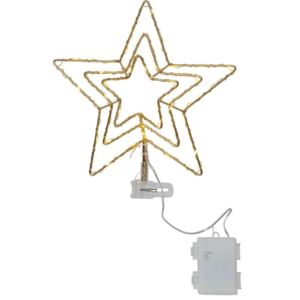 Hvězda na stromeček 25,5 cm STAR TRADING Topsy