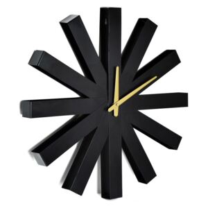 TZB Nástěnné hodiny Norweski Styl Trevlig - 50 cm černé