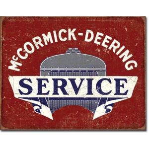 Plechová cedule: McCormick Deering Serice