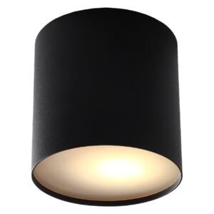 Nordic Design Černé kovové bodové světlo U