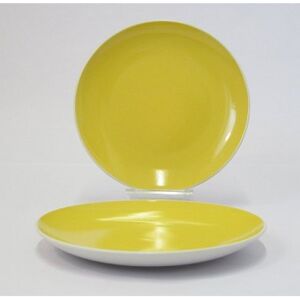 Domestic TWO TONE talíř desertní 21 cm žlutý 683158
