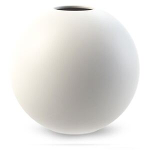 COOEE Design Váza Ball White - 30 cm