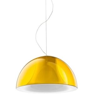 Závěsné světlo Pedrali L002S/BA, 52 cm, transparentní žlutá