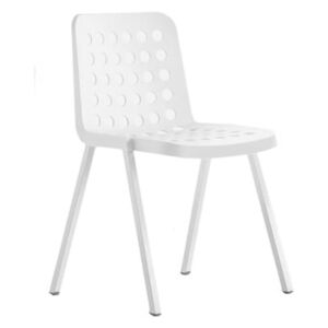 Pedrali Bílá plastová židle Koi-Booki 370