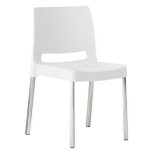 Pedrali Bílá plastová židle Joi 870