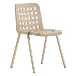 Pedrali Krémová plastová židle Koi-Booki 370