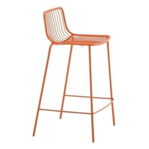 Pedrali Cihlová kovová barová židle Nolita 3657