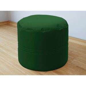 Goldea bavlněný sedací bobek 50x40cm - tmavě zelený 50 x 40 cm