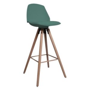 Barová židle Hannah 63 cm, tmavě zelená