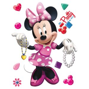 Samolepka na zeď AG Design - Disney Minnie Mouse 30x30 cm