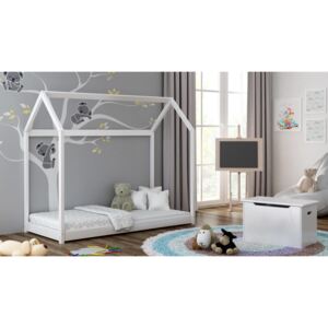 Dětská domečková postel SAM - 180x90 cm - 10 barev