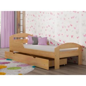 Dětská postel z masivu MIKO - 180x80 cm