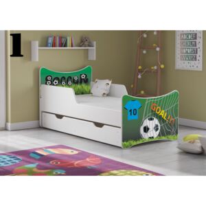 Plastiko Dětská postel Fotbal - 1 - 180x90