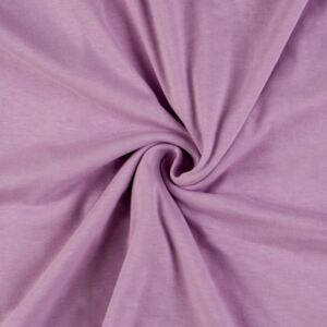 Jersey prostěradlo (90 x 200 cm) - světle fialové