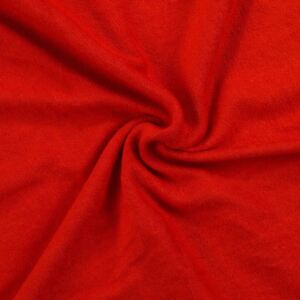 Froté prostěradlo (90 x 200 cm) - červené