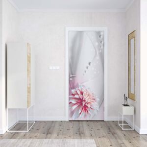 GLIX Fototapeta na dveře - Flower Modern Design | 91x211 cm