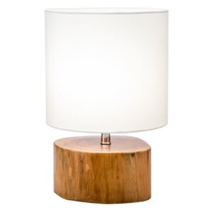 Stolní lampa PURE 35 CM masiv mahagon Svítidla | Stolní lampy
