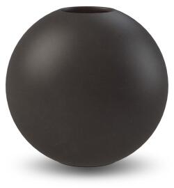 Kulatá váza Ball Black 20 cm COOEE Design